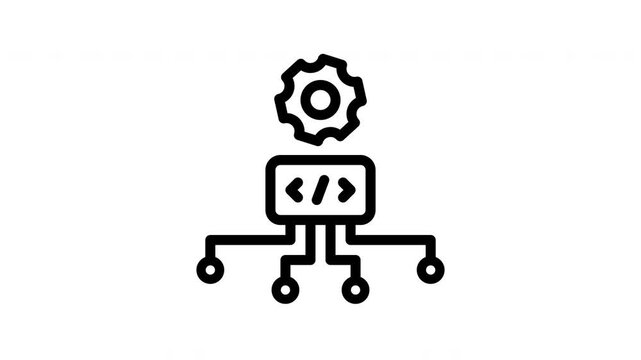 algorithm animated icon