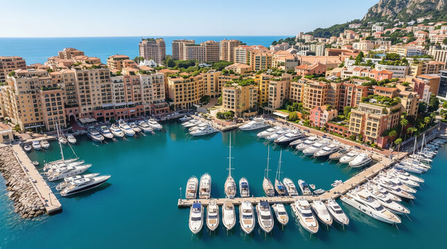 Port Hercule in Monaco - marina