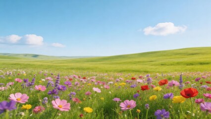 Obraz premium The vast and boundless grassland