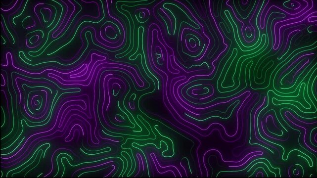 Digital Wavelines Seamless Loop Graphic Motion Background