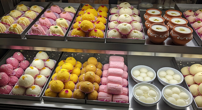 Sweet Shop Display (Mishthi)