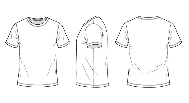 T-shirt design template