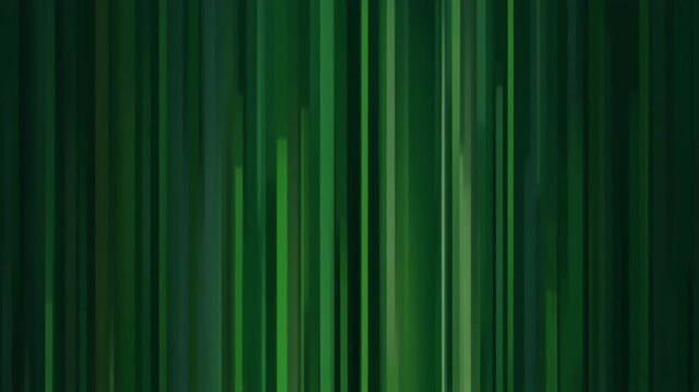 Abstract dark green background featuring a vertical stripe pattern with varying shades of emerald and forest green, creating a linear gradient texture with subtle motion blur.