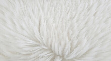 Fototapeta premium A close-up view of white fur