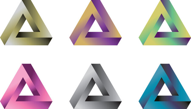 Illusionary triangles 