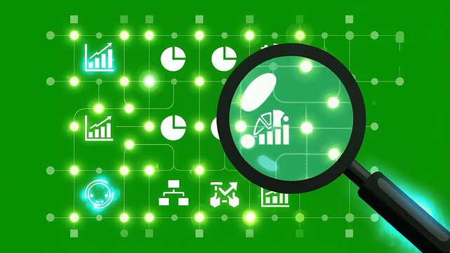 Data Analysis and Digital Research Concept on Green Grid