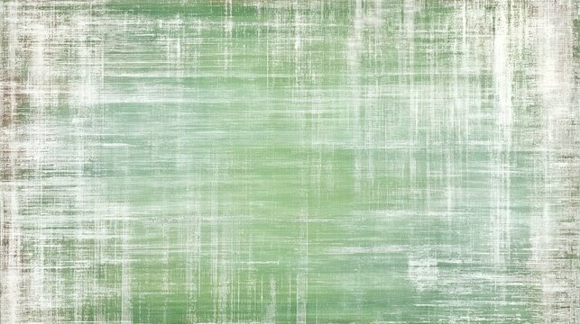 The green, fresh, abstract, rough-textured fabric features gradient and dyeing effects, and its lightweight and elegant design combines modern and natural aesthetics.