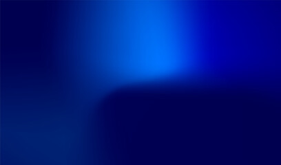 Obraz premium Deep Cobalt Fluid Mesh Gradient Background. Abstract Electric Blue Aurora Wave. Contemporary Graphic Web Header in Cool TonesSmooth Silk Motion Blur with Radiant Blue 