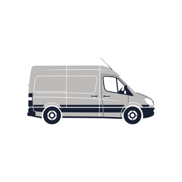 Van Vehicle Transportation Delivery Truck.