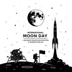International Moon Day Celebration of Space Exploration and Science. © Suhadi