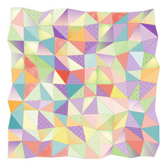 Fototapeta premium Shard Field abstract background with crystal, prismatic, and iridescent elements; layered composition, monochrome palette, bold mood.