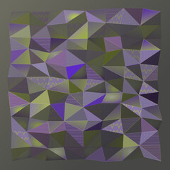 Fototapeta premium Shard Field abstract background with crystal, prismatic, and iridescent elements; layered composition, monochrome palette, bold mood.