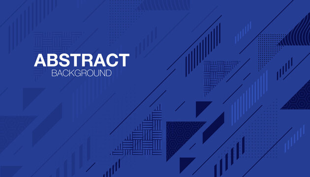 Abstract blue diagonal geometric with line and ractangle modern technology background.