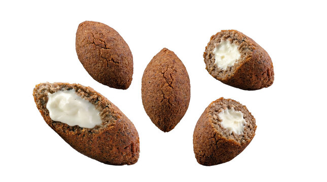 Crispy fried kibbeh appetizers with a delicious creamy cheese filling.