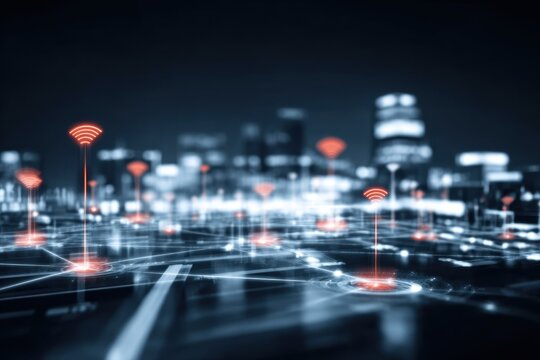 The user finds that digital technology makes it easy to keep a computer and laptop online via a high bandwidth and reliable data network.