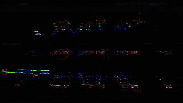 Glitch Title Reveal (11) | Quick Text Opener Intro