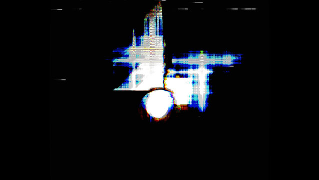 Glitch Logo Reveal (09) | Quick Intro Opener With Media Replace