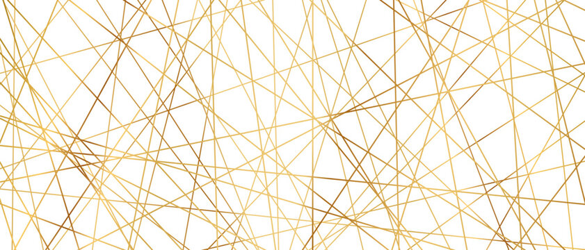 Straight random chaotic geometric lines form striking abstract vector pattern with irregular angles chaotic arrangement create bold monochrome texture creative contemporary illustration background.