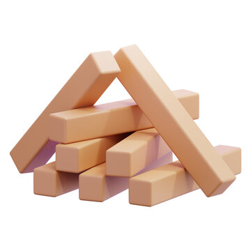 Stack of Wooden Blocks