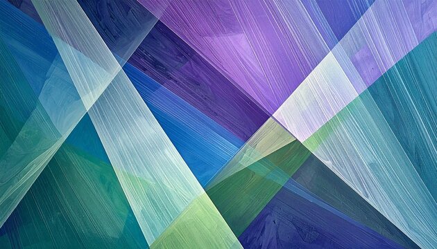Abstract geometric shapes overlapping in motion