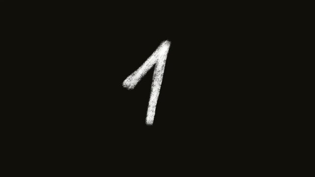 Simple 123 Countdown Timer Overlay