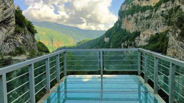 bridge in the mountains
