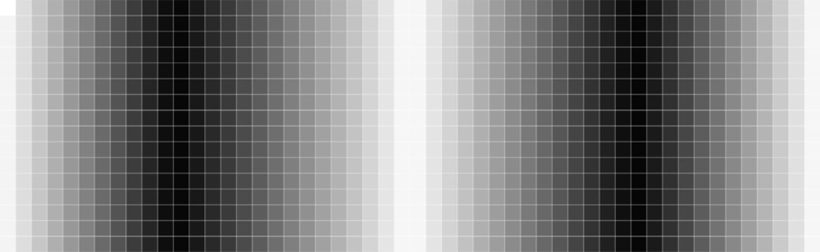 Minimalist white line grid on black, architectural drafting paper texture