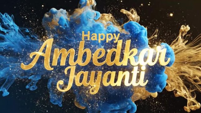 Ambedkar Jayanti Motion Graphics Video | Dr. B. R. Ambedkar Tribute Animation & Wishes Video