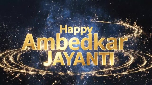 Ambedkar Jayanti Motion Graphics Video | Dr. B. R. Ambedkar Tribute Animation & Wishes Video
