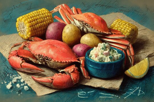 Chalk Seafood Images – Browse 5,120 Stock Photos, Vectors, and