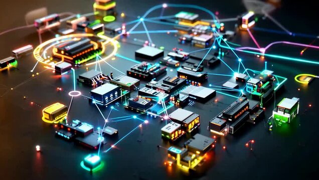 Star Network Infrastructure Afbeeldingen over