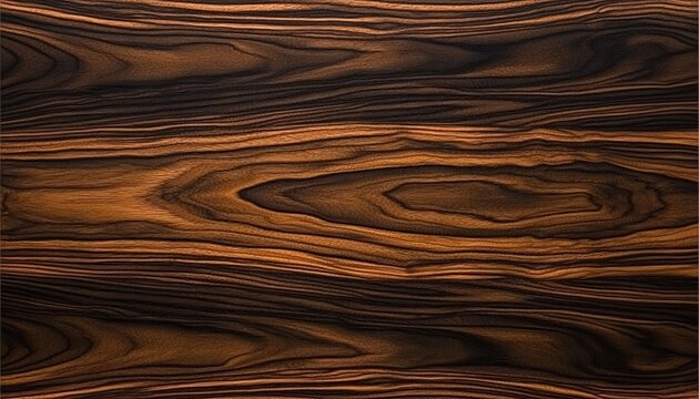 Natural Brown and Black Grain Lines Wood Texture, Detailed Warm Pattern Surface Design Background