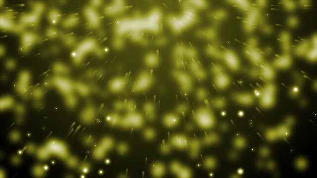 Blurred bokeh lights and streaks background animation