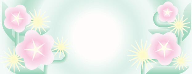 Floral pastel abstract background vector © Rawpixel.com