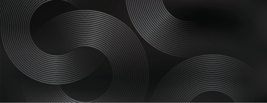 Elegant abstract black pattern background vector