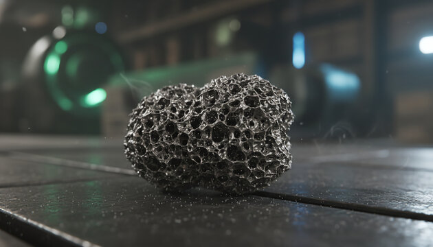 Porous grey sponge iron DRI pellet for green steel manufacturing