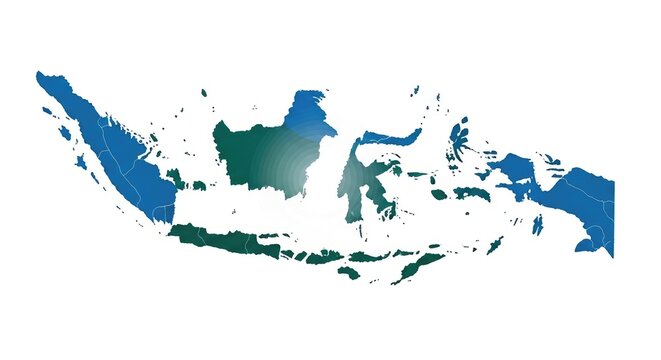 Indonesia Archipelago Map - A Detailed Geographic Overview.
