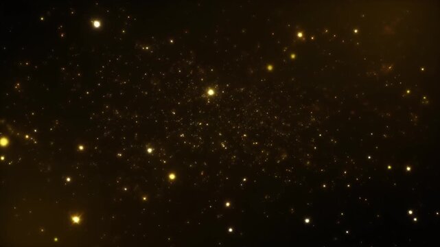 A glittering cluster of stars in the night sky