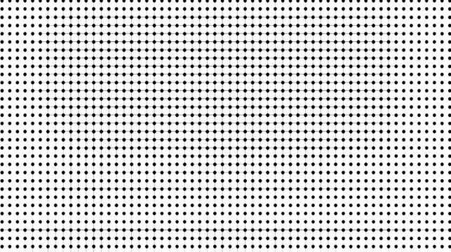 Minimalist dash grid pattern background with small black dots on white