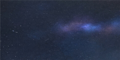 Fototapeta premium Captivating image of the night sky, filled with countless stars, showcasing the beauty of the cosmos and the vastness of the universe. 