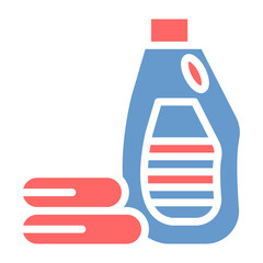 Fototapeta premium Fabric Softener Vector Icon