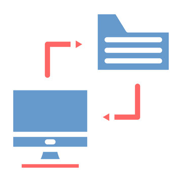 Restore Backup Vector Icon