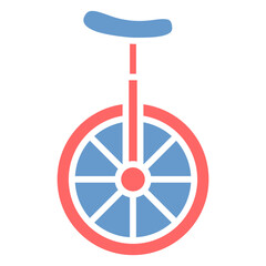 Monocycle Vector Icon © SAMDesigning