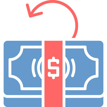 Kickback Cash Vector Icon