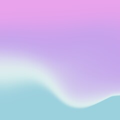 Fototapeta premium Purple and cyan gradient pastel background