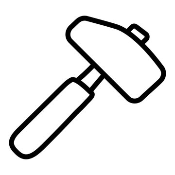 Premium download icon of sledge hammer 