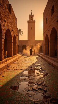 Atmospheric Mystery of Ali Baba Baths in Marrakech