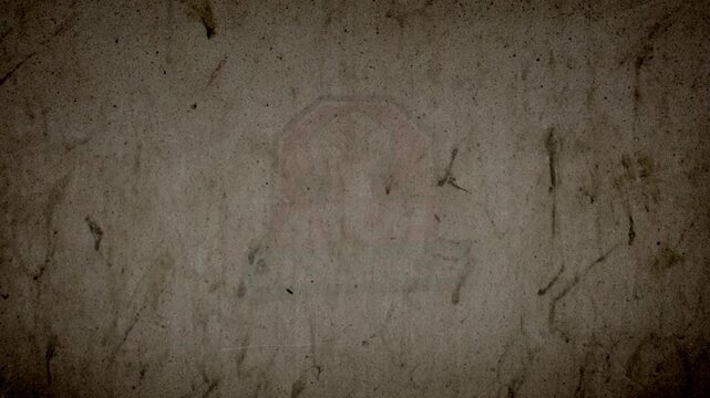 The 'Stop the Violence' logo crumbles dramatically against a textured wall, symbolizing conflict resolution.