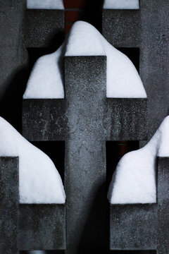 celtic cross on a grave