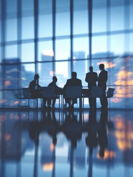 executive compensation negotiation meeting with business background